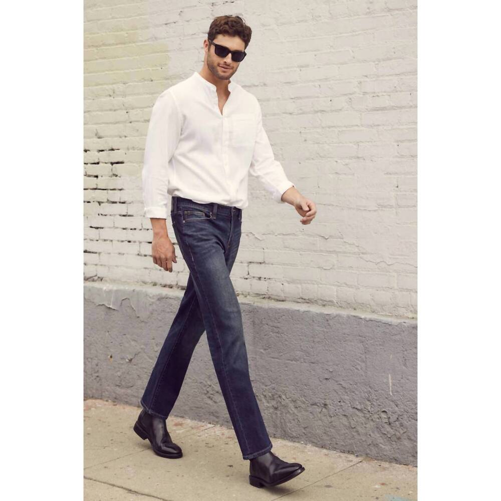 NEW KANCAN carter slim straight jeans in indigo
